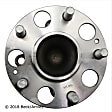 051-6313 Rear, Driver or Passenger Side Wheel Hub, 5 Lugs, With Bearing