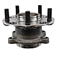 051-6320 Rear, Driver or Passenger Side Wheel Hub, 5 Lugs