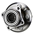 051-6333 Rear, Driver or Passenger Side Wheel Hub, 5 Lugs, AWD, 1.8L, 4Cyl