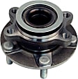 051-6343 Front, Driver or Passenger Side Wheel Hub, 5 Lugs, With Bearing, 2.5L, 4Cyl, Beck Arnley OE Replacement