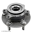 051-6343 Front, Driver or Passenger Side Wheel Hub, 5 Lugs, With Bearing, 2.5L, 4Cyl, Beck Arnley OE Replacement