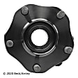 051-6349 Front, Driver or Passenger Side Wheel Hub, 5 Lugs, With Bearing
