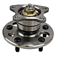 051-6350 Rear, Driver or Passenger Side Wheel Hub, 5 Lugs