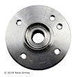 051-6372 Front, Driver or Passenger Side Wheel Hub, 4 Lugs, 1.6L, 4Cyl, Beck Arnley OE Replacement