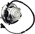 051-6383 Rear, Driver or Passenger Side Wheel Hub, 5 Lugs, With Bearing, Beck Arnley OE Replacement