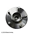 051-6394 Rear, Driver or Passenger Side Wheel Hub, 5 Lugs, With Bearing, AWD, 2.0L, 4Cyl