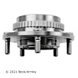 051-6396 Front, Driver or Passenger Side Wheel Hub, 5 Lugs, With Bearing, RWD, Beck Arnley OE Replacement