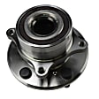 051-6408 Front, Driver or Passenger Side Wheel Hub, 5 Lugs, With Bearing