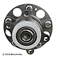 051-6409 Rear, Driver or Passenger Side Wheel Hub, 5 Lugs, With Bearing