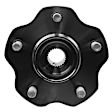 051-6412 Rear, Driver or Passenger Side Wheel Hub, 5 Lugs, AWD