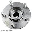 051-6413 Rear, Driver or Passenger Side Wheel Hub, 5 Lugs, With Bearing, AWD
