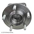 051-6413 Rear, Driver or Passenger Side Wheel Hub, 5 Lugs, With Bearing, AWD