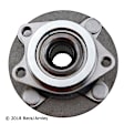 051-6424 Front, Driver or Passenger Side Wheel Hub, 4 Lugs, With Bearing
