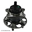 051-6436 Rear, Driver or Passenger Side Wheel Hub, 5 Lugs, With Bearing, 1.8L, 4Cyl