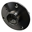 051-6440 Rear, Driver or Passenger Side Wheel Hub, 3 Lugs