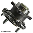 051-6447 Rear, Driver or Passenger Side Wheel Hub, 5 Lugs, With Bearing