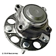 051-6447 Rear, Driver or Passenger Side Wheel Hub, 5 Lugs, With Bearing