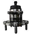 051-6457 Rear, Driver or Passenger Side Wheel Hub, 5 Lugs