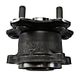 051-6458 Rear, Driver or Passenger Side Wheel Hub, 5 Lugs