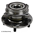 051-6474 Front, Driver or Passenger Side Wheel Hub, with Bearing, Four Wheel Drive, Axle Nut Not Included