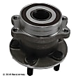 051-6476 Rear, Driver or Passenger Side Wheel Hub, 5 Lugs, With Bearing