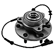 051-6500 Front, Driver or Passenger Side Wheel Hub, 6 Lugs, 5.6L, 8Cyl, OE Replacement Series