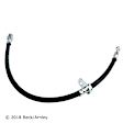 073-1899 Front, Passenger Side OE Replacement Series Brake Line