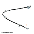 073-1907 Front, Driver Side OE Replacement Series Brake Line