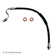 073-1995 Front, Driver Side OE Replacement Series Brake Line