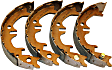 081-3232 Parking Brake Shoe - Direct Fit, 2-Wheel Set