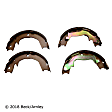 081-3238 Parking Brake Shoe - Direct Fit, 2-Wheel Set
