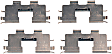 084-1585 Beck Arnley OE Replacement Brake Hardware Kit - Direct Fit, Kit