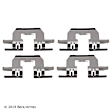 084-1650 OE Replacement Series Brake Hardware Kit - Direct Fit, Kit