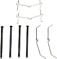 084-1718 Beck Arnley OE Replacement Brake Hardware Kit - Direct Fit, Kit