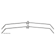 084-1718 Beck Arnley OE Replacement Brake Hardware Kit - Direct Fit, Kit