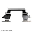 084-1811 OE Replacement Series Brake Hardware Kit - Direct Fit, Kit