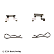 084-1853 OE Replacement Series Brake Hardware Kit - Direct Fit, Kit