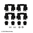 084-1933 OE Replacement Series Brake Hardware Kit - Direct Fit, Kit