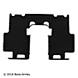084-1933 OE Replacement Series Brake Hardware Kit - Direct Fit, Kit
