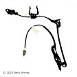 084-4279 Front, Passenger Side OE Replacement Series ABS Speed Sensor Sold Individually