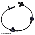 084-4898 Rear, Passenger Side OE Replacement Series ABS Speed Sensor Sold Individually