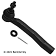 101-7686 Front, Passenger Side, Outer Tie Rod End