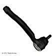 101-7895 Front, Passenger Side, Outer Tie Rod End
