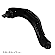 102-6991 Rear, Driver Side, Upper Control Arm, Without ball joint(s), OE Replacement Series
