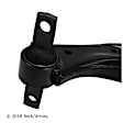 102-6991 Rear, Driver Side, Upper Control Arm, Without ball joint(s), OE Replacement Series