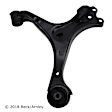 102-7878 Front, Driver Side, Lower Control Arm, Without ball joint(s), OE Replacement Series
