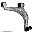 102-8160 Rear, Driver Side, Upper Control Arm