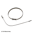 103-2915 Steering Rack Boot, Kit, Direct Fit