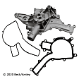 131-2253 Water Pump, OE Replacement Series