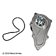 131-2390 Water Pump, 2.4L, 4Cyl, OE Replacement Series